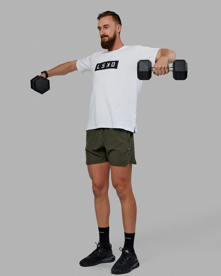 Competition 5" Performance Shorts - Forest Night
