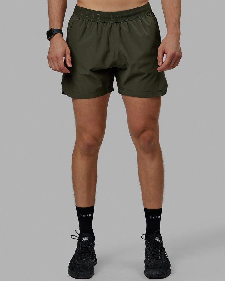 Competition 5" Performance Shorts - Forest Night