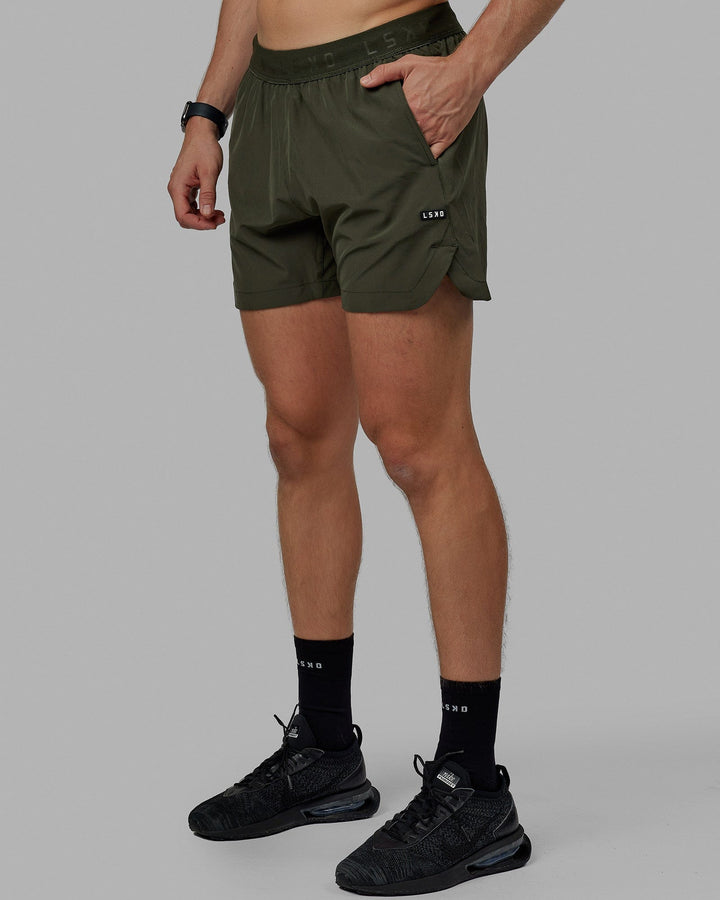 Competition 5" Performance Shorts - Forest Night