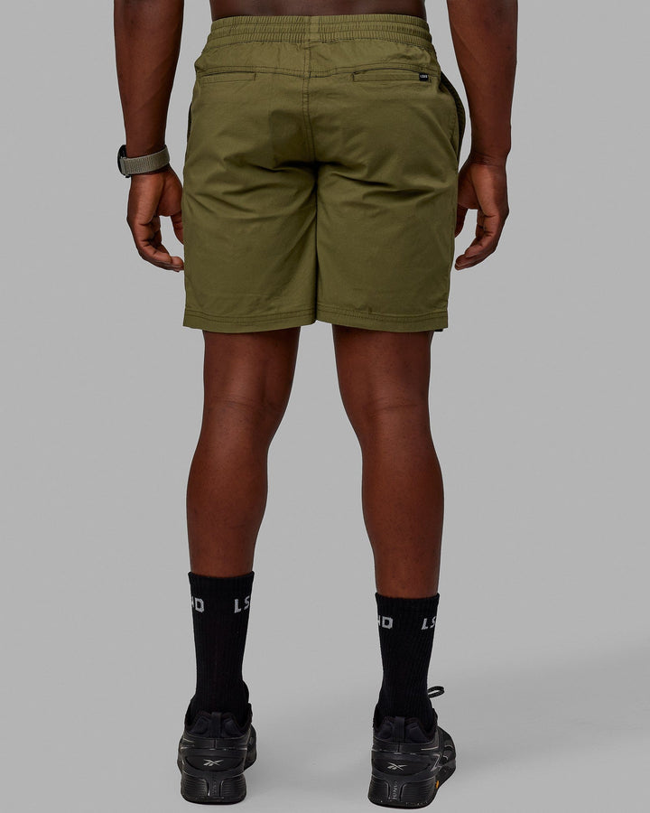 Man wearing Daily Shorts - Moss