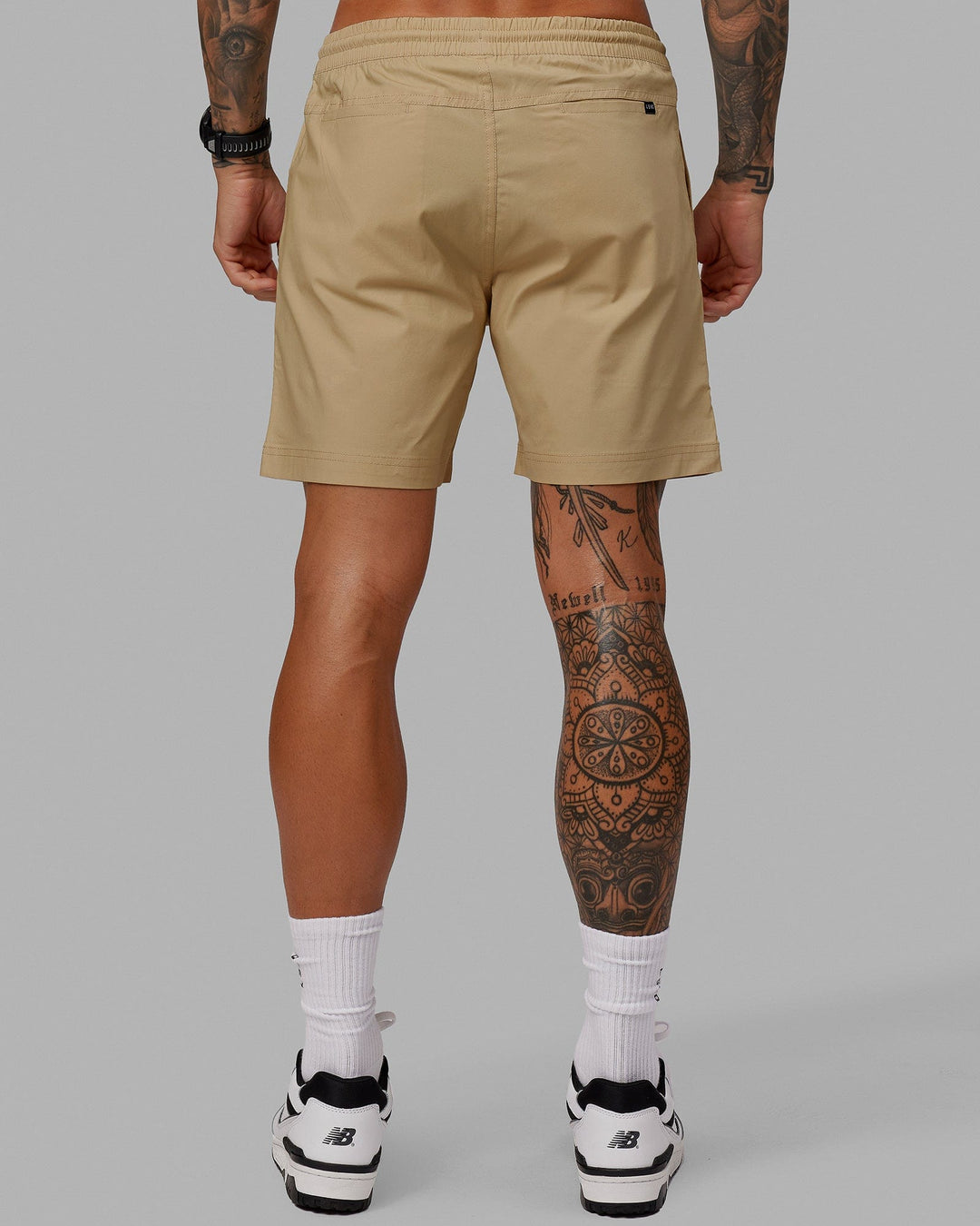 Man wearing Daily Shorts - Pale Khaki