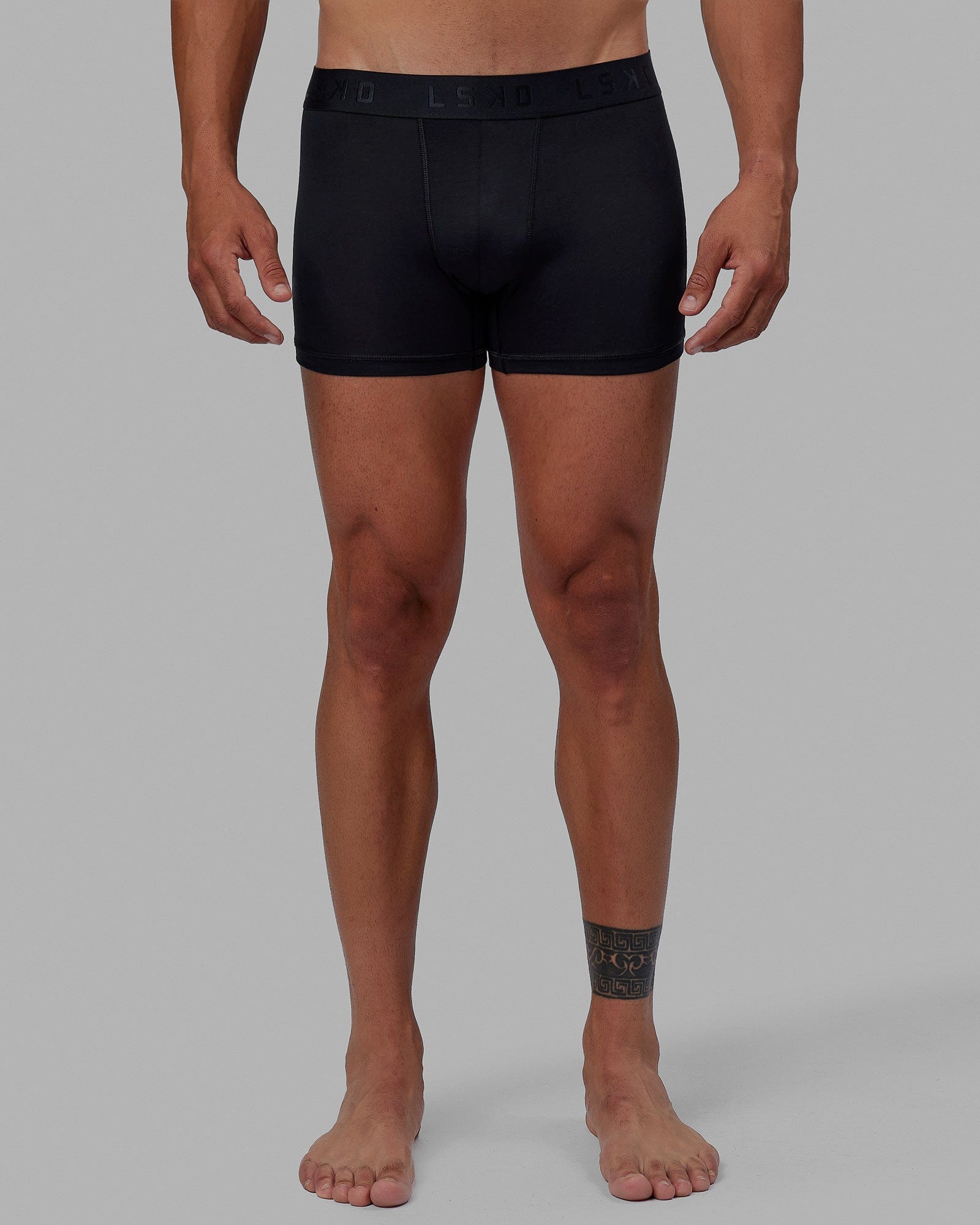 Daily Trunks 3 Pack - Black/Dark Grey Marl/Lt Grey Marl | LSKD