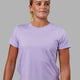 Woman wearing Deluxe PimaFLX Tee - Pale Lilac