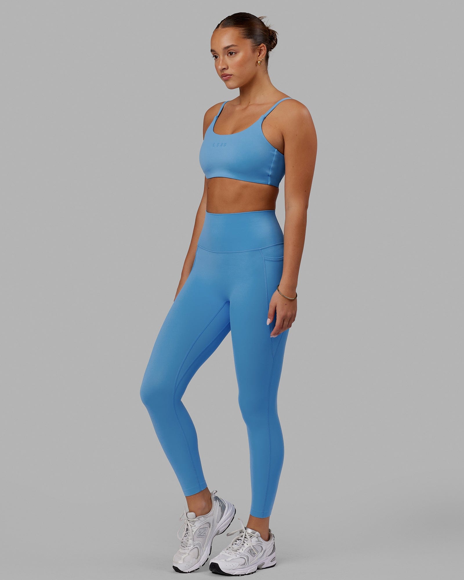 Elixir Ultra High-Rise 7/8 Legging Pockets - Azure Blue | LSKD