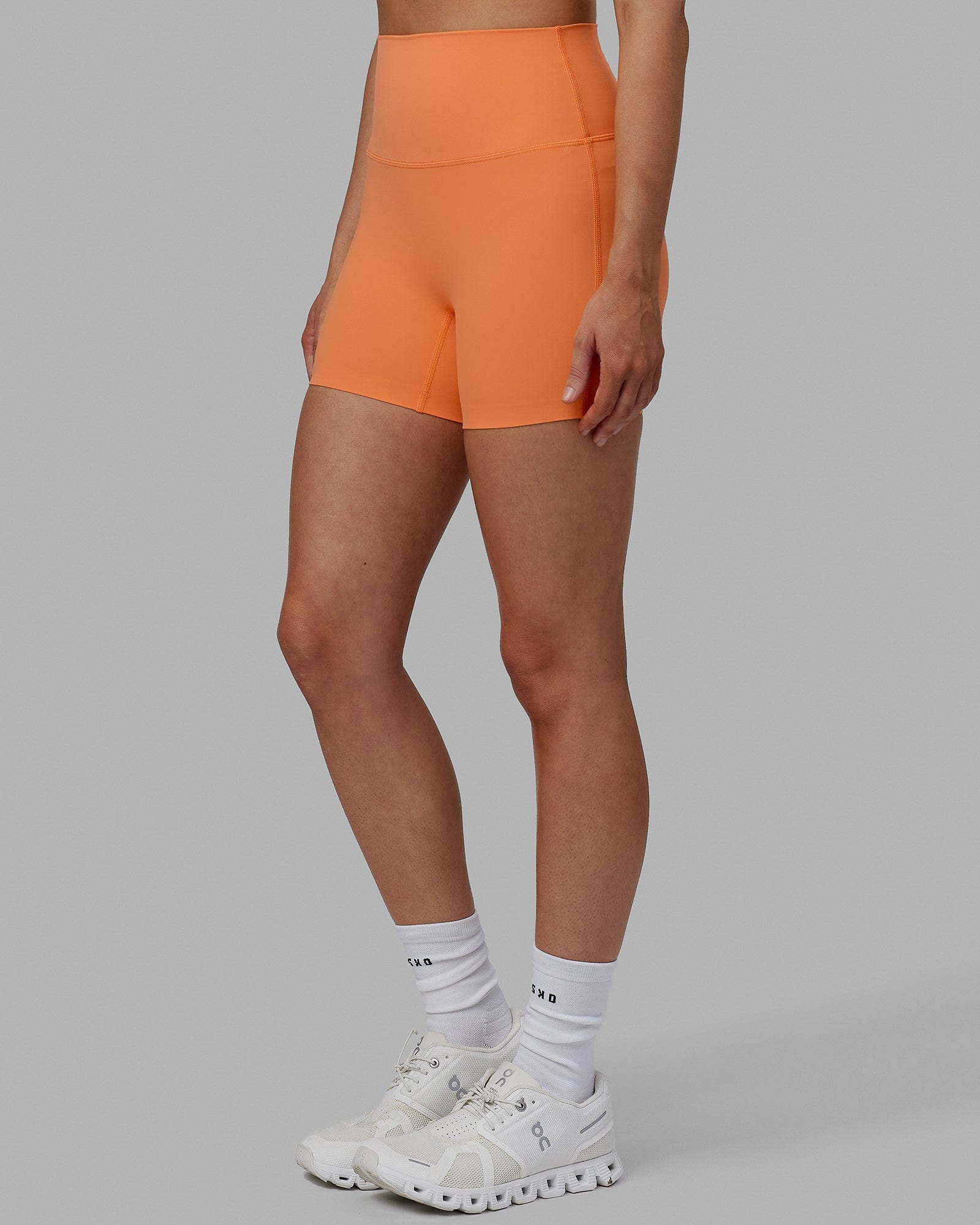Tangerine nylon deals spandex active legging