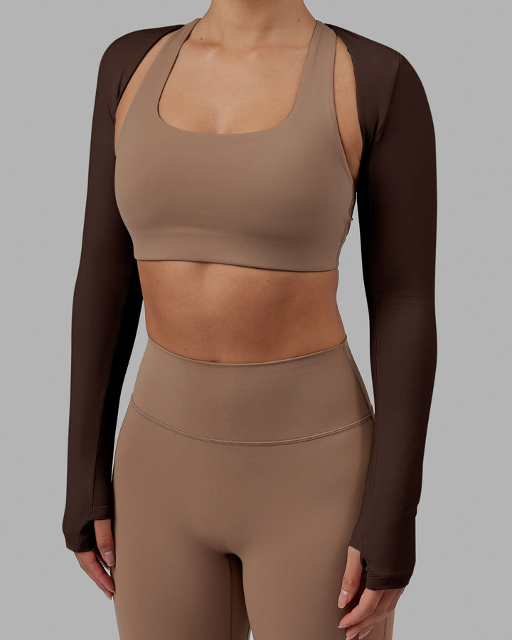 Energy LS Bolero - Dark Chocolate