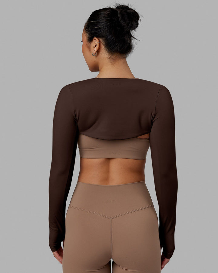 Energy LS Bolero - Dark Chocolate