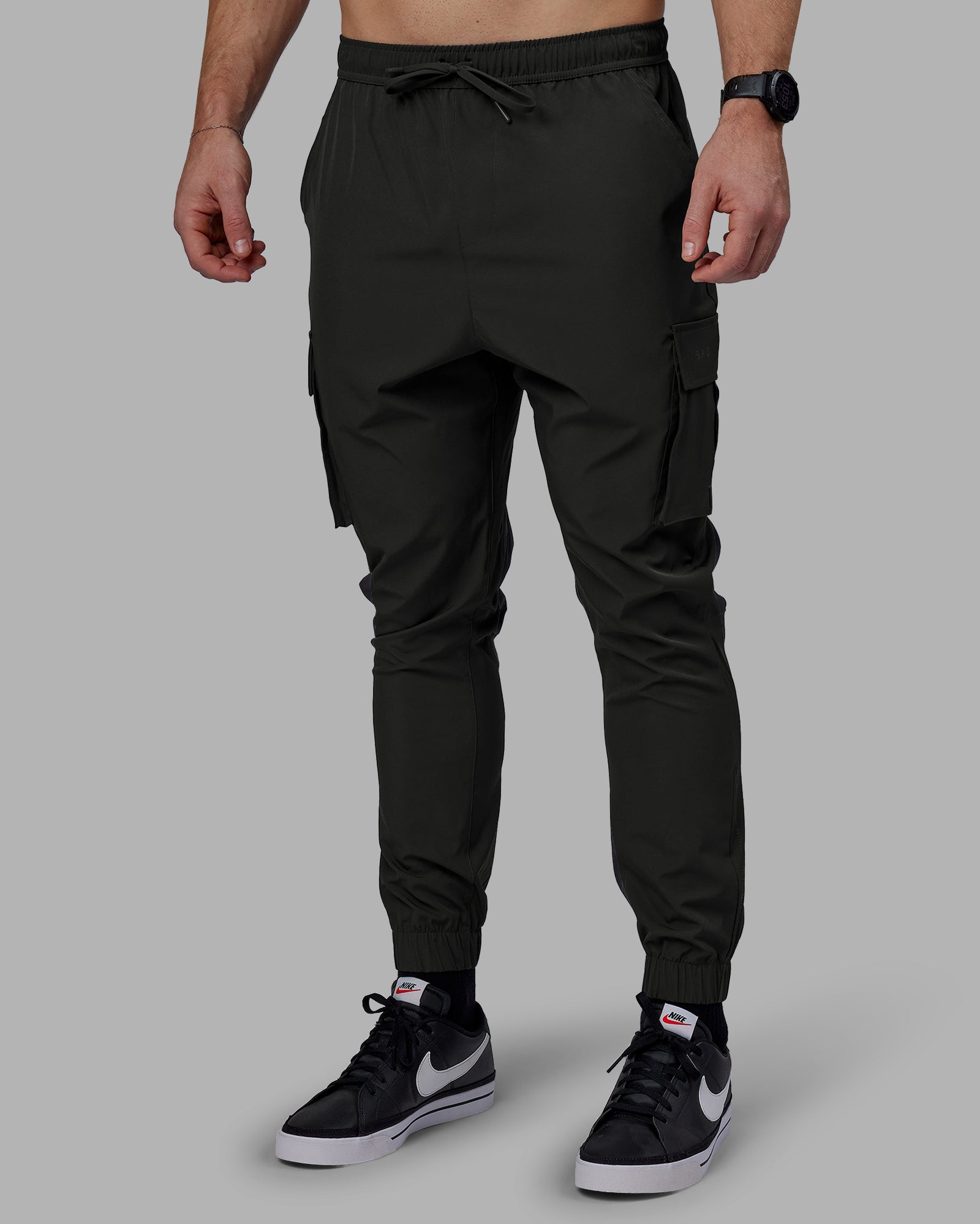 Ultra Performance Men's Fleece Cargo Joggers - 3 Pack Sweatpants With Pockets