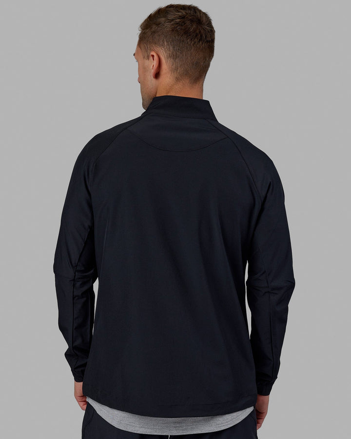 Man wearing Energy Stretch Performance Jacket - Black