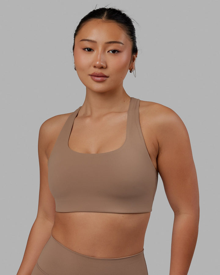 Woman wearing Evolve Bra - Doe