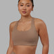 Woman wearing Evolve Bra - Doe