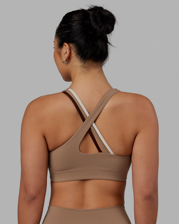 Woman wearing Evolve Bra - Doe