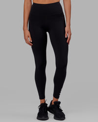 Woman wearing Flux Ultra High-Rise Full Length Legging Pockets - Black