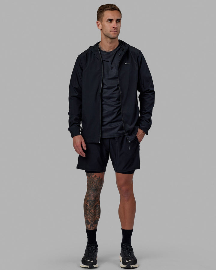 Man wearing Functional Training Jacket - Black