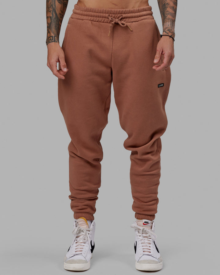 Unisex Fundamental Track Pants - Raw Umber