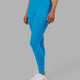 Fusion Full Length Tight - Ibiza Blue