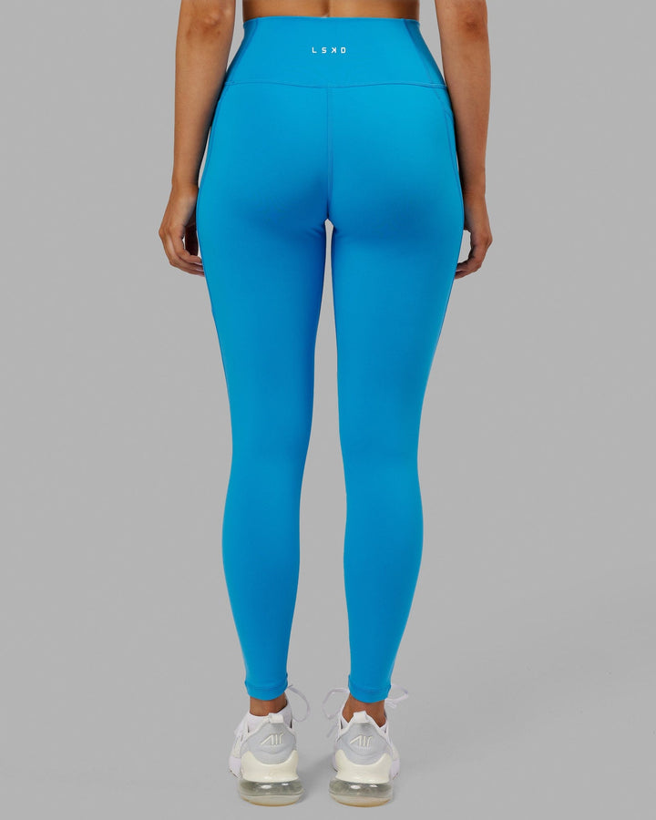 Fusion Full Length Tight - Ibiza Blue