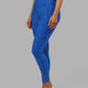 Fusion Full Length Tights - Ocean Scale