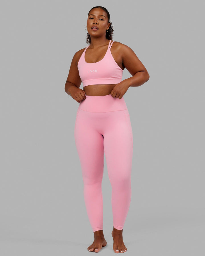 Fusion Full Length Tights - Pink Frosting