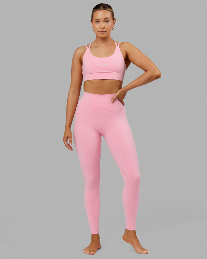 Fusion Full Length Tights - Pink Frosting