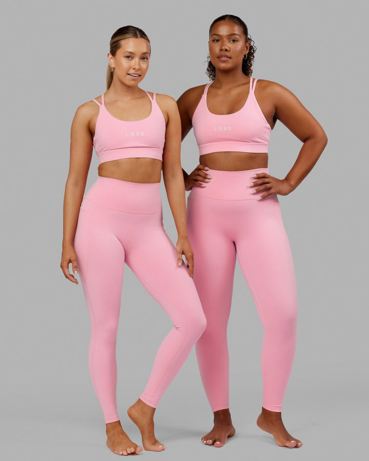 Fusion Full Length Tights - Pink Frosting