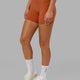 Woman wearing Fusion X-Short Tight - Auburn