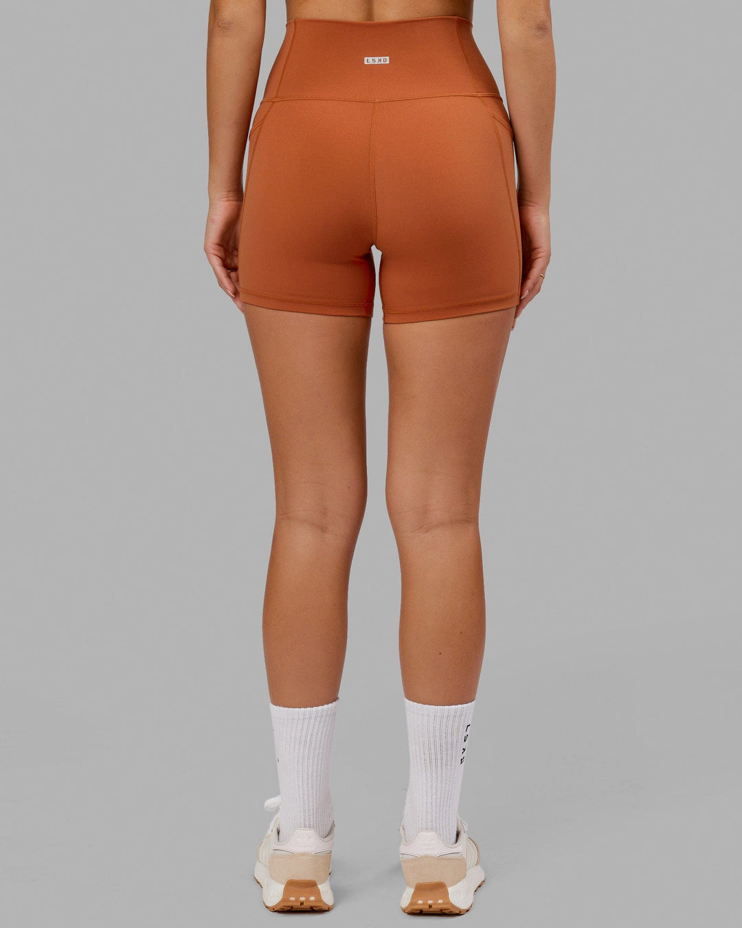 Woman wearing Fusion X-Short Tight - Auburn