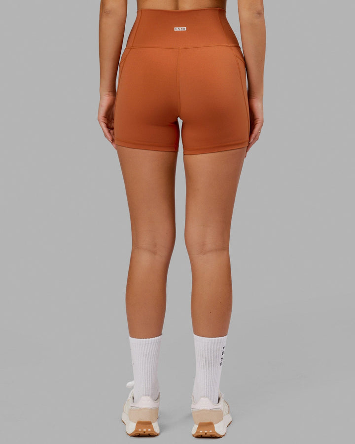 Woman wearing Fusion X-Short Tight - Auburn