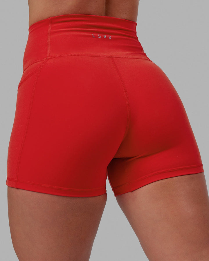 Woman wearing Fusion X-Short Tight - Infrared