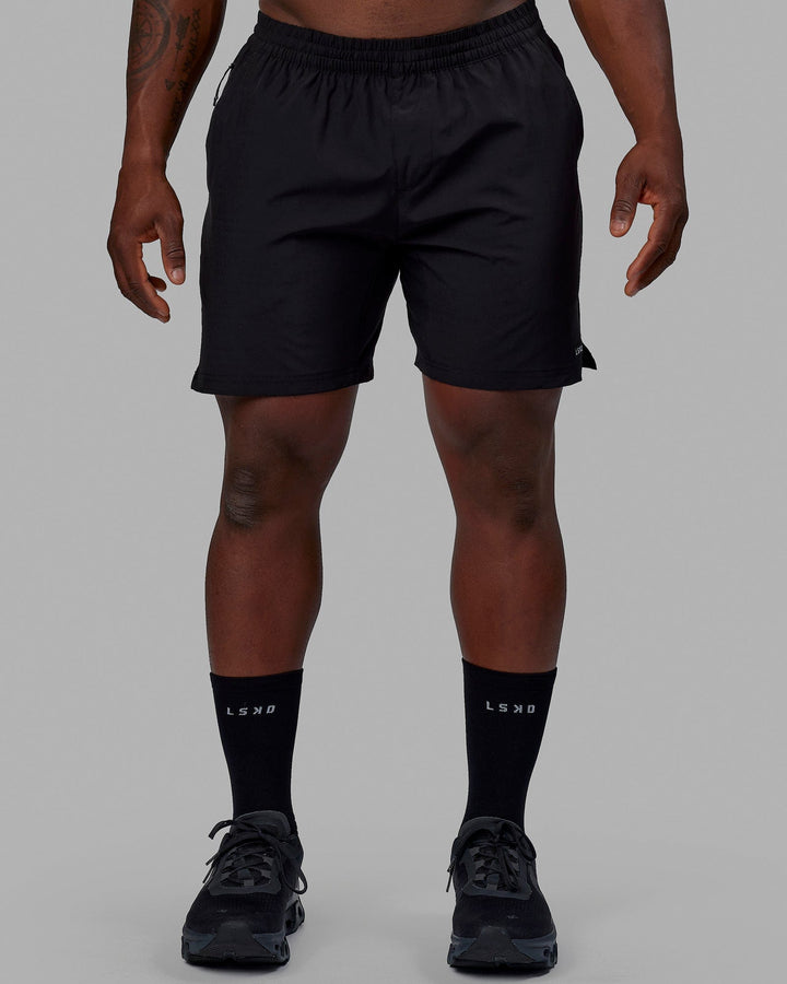 Man wearing Intensity 7" Performance Short - Black