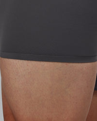 Man wearing Lift 6" Lined Performance Shorts - Dark Storm