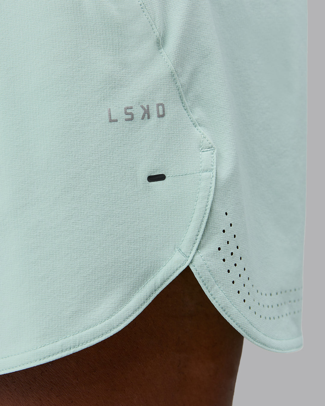 Man wearing Lift 6&quot; Performance Short - Blue Haze | Model:Sam | Size:L