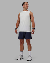 Man wearing Lift 6" Performance Shorts - Future Navy