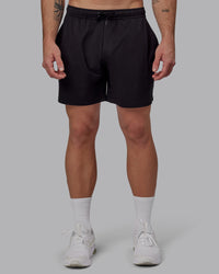 Man Wearing Restore CloudFLX Short - Black | Model:Bryce | Size:L