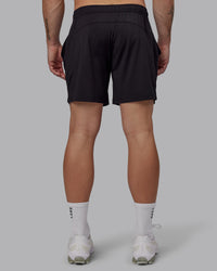 Man Wearing Restore CloudFLX Short - Black | Model:Bryce | Size:L