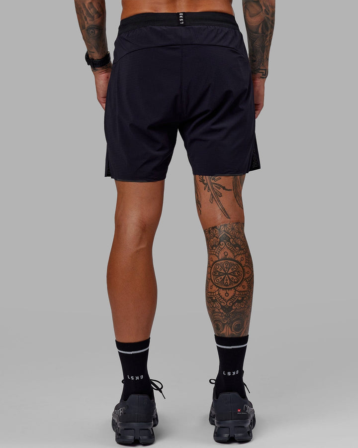 Man wearing UltraAir 6" Lined Performance Short - Black