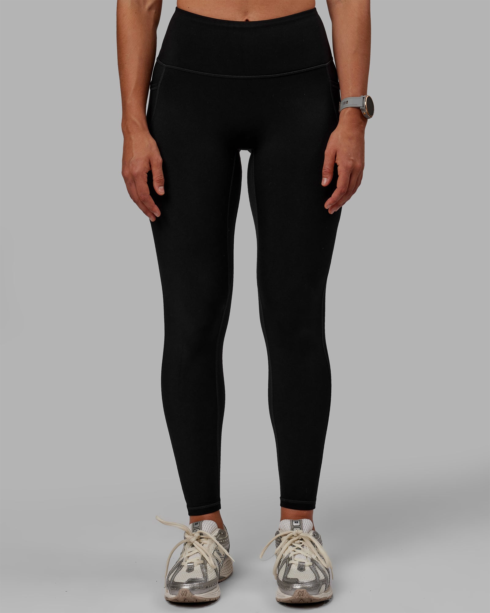 Woman wearing Motion Ultra High-Rise Thermal Full Length Legging - Black