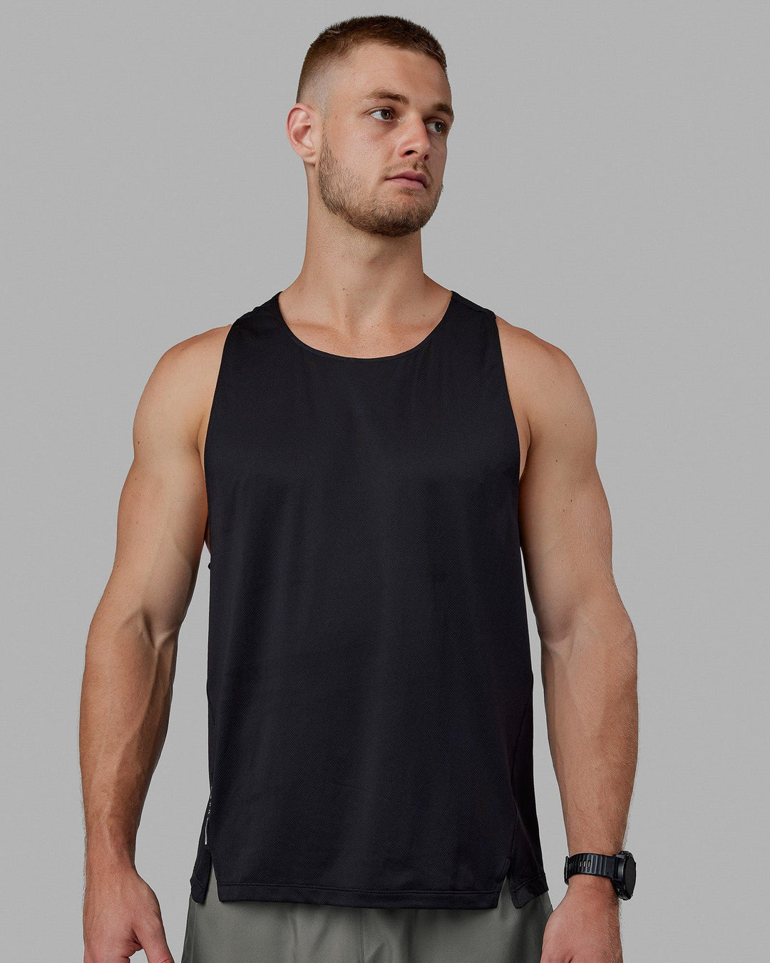 Runing Tank Pace Running Tank - Black | LSKD