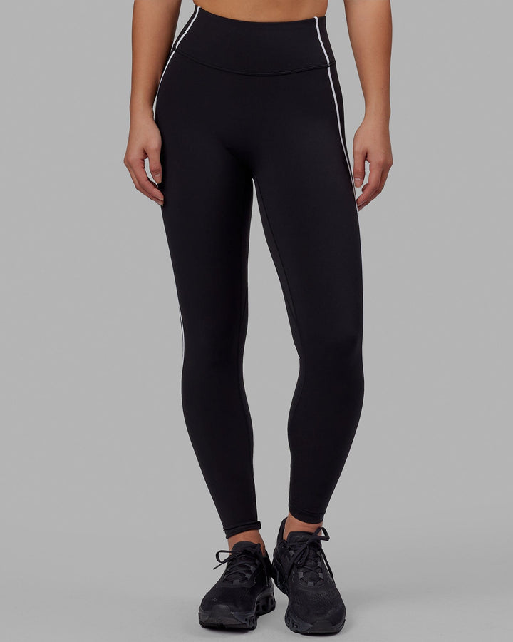 Woman wearing Pulse Full Length Tight - Black