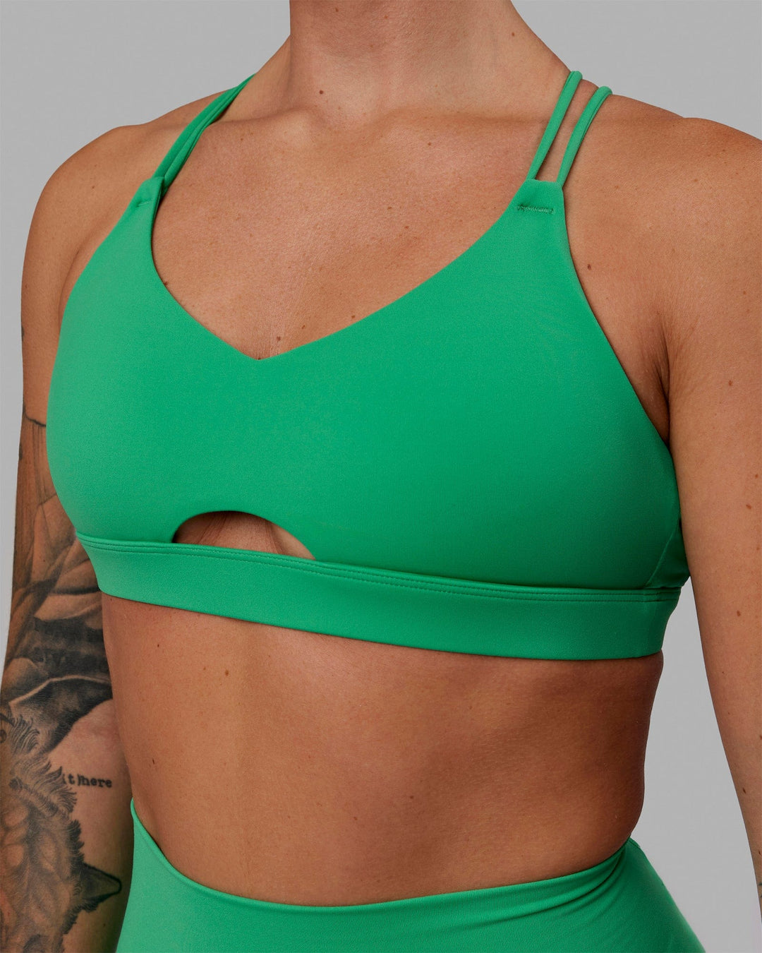 Pursue Sports Bra - Holly green