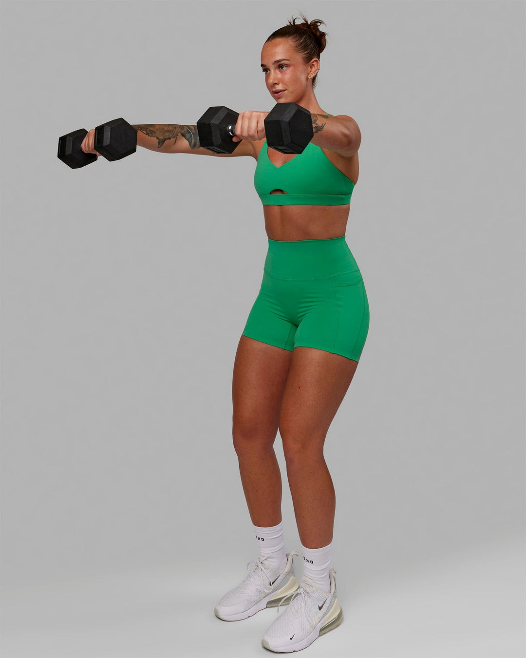 Pursue Sports Bra - Holly green