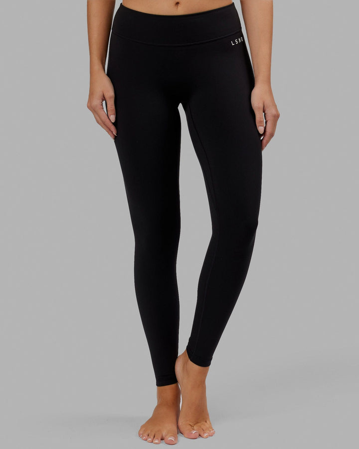 Woman wearing RXD Full Length Tights - Black