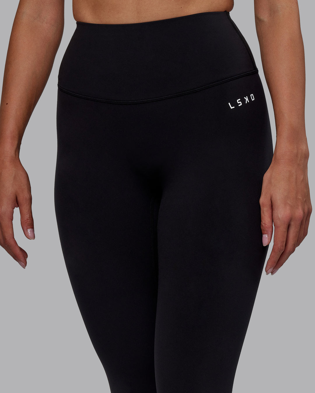 Woman wearing RXD High-Rise 7/8 Legging - Black