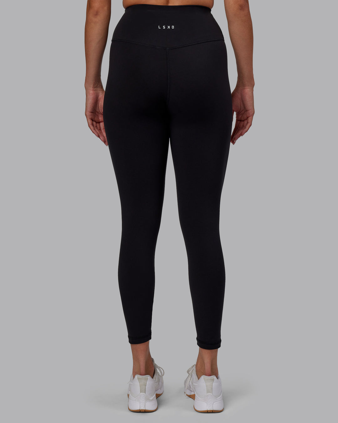 Woman wearing RXD High-Rise 7/8 Legging - Black