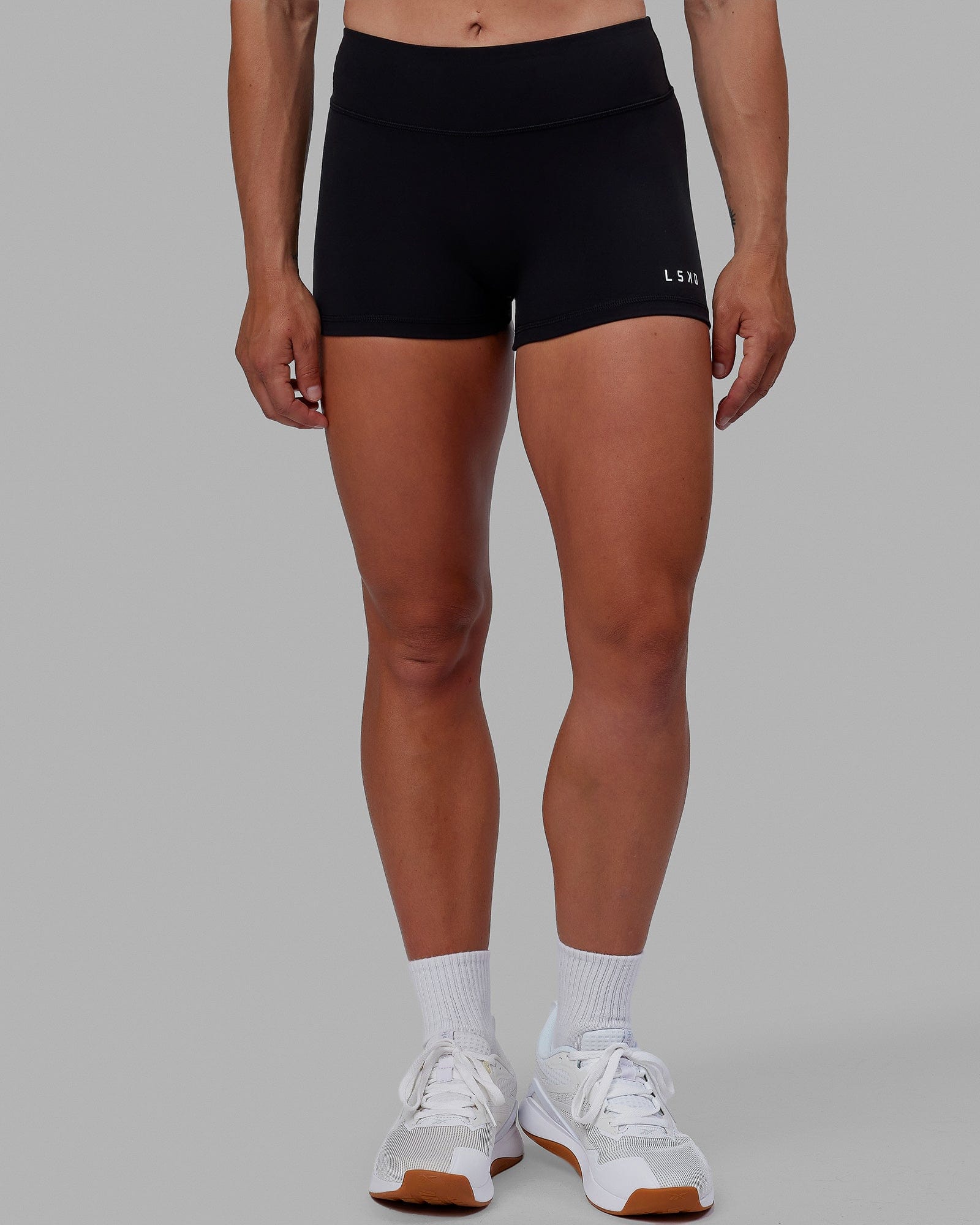 Woman wearing RXD Low-Rise 2" Short - Black