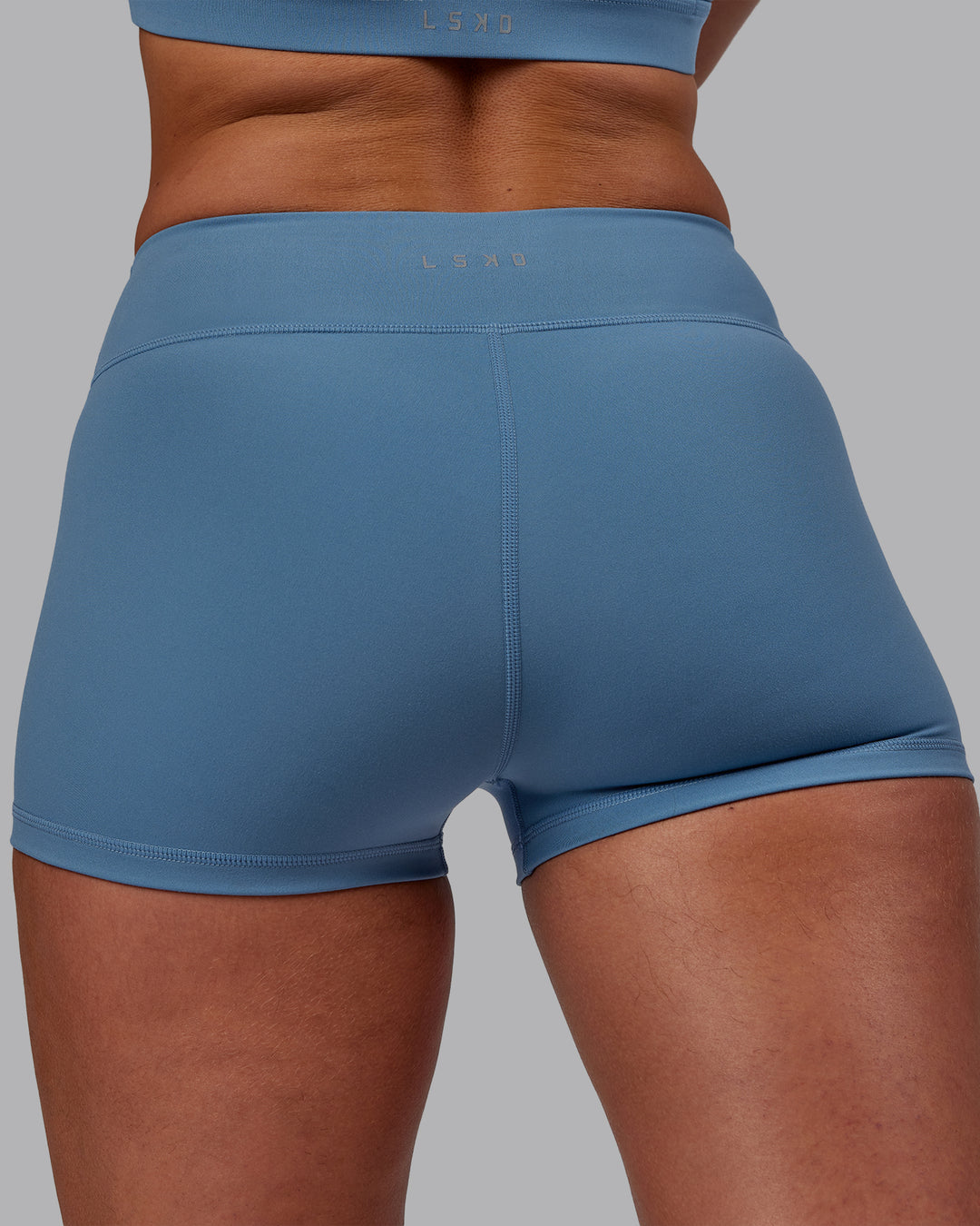 Woman wearing RXD Low-Rise 2&quot; Short - Elemental Blue