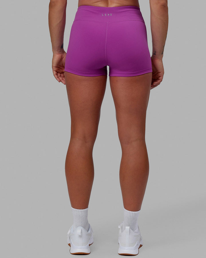 Woman wearing RXD Micro Short Tights - Orchid