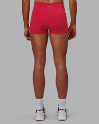 Woman wearing RXD Low-Rise 2" Short - Scarlet