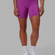 Woman wearing RXD Mid Short Tights - Orchid