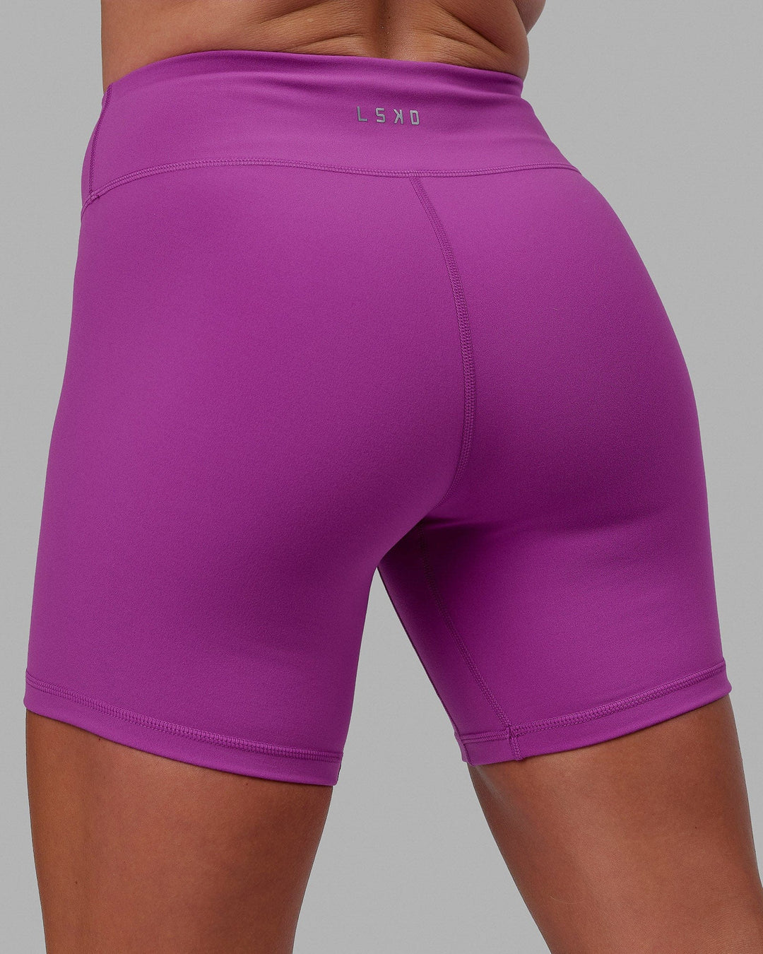 Woman wearing RXD Mid Short Tights - Orchid